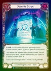 ��Rainbow Foil��[Mechanologist]Security Script [R]��EVO��
