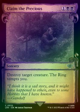 MTG MTG 一つの指輪 銀幕foil ショーケースホリデーリリース