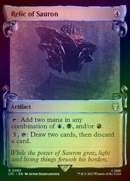 MTG シルバー foil 英語版 サウロンの遺物 銀幕 指輪物語 MTG シルバー foil 英語版 サウロンの遺物 銀幕 指輪物語 銀幕