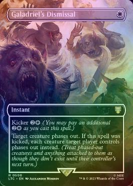 人気アイテム FOIL】【英】Galadriel's Dismissal[白R]【LTC】[ホリデー マジック：ザ・ギャザリング
