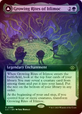 【FOIL】【英】イトリモクの成長儀式/Growing Rites of Itlimoc[緑R]【LCI】[拡張アート] | スタンダード ...