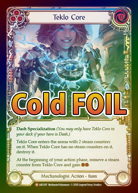 Cold Foil》[Mechanologist]Teklo Core [P]《プロモ版》 | Flesh and