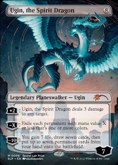 Ugin, the Spirit Dragon 精霊龍、ウギン 英語（Ugin's Fate
