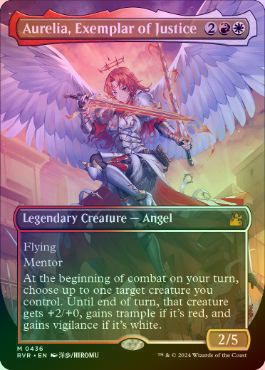 FOIL】【英】正義の模範、オレリア/Aurelia, Exemplar of Justice[多色 
