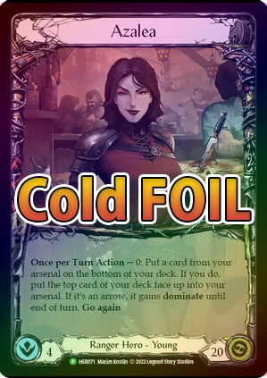 Cold Foil》[Ranger]Azalea [P]《プロモ版》 | Flesh and Blood