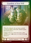 ��Rainbow Foil��[Guardian]Gauntlets of Iron Will[L]��HVY��