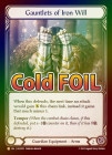��Cold Foil��[Guardian]Gauntlets of Iron Will[L]��HVY��