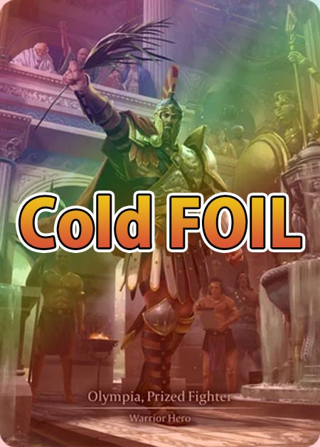 ��Cold Foil��[Warrior]Olympia, Prized Fighter[Marvel]��HVY��