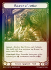 ��Rainbow Foil��[Generic]Balance of Justice[L]��HVY��