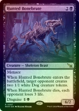 ��FOIL�ۡڱѡۼ���Ω�Ƥ�줿˽��/Hunted Bonebrute[��R]��MKM��
