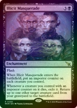 ��FOIL�ۡڱѡ�̵ˡ�β�����Ƨ��/Illicit Masquerade[��R]��MKM��