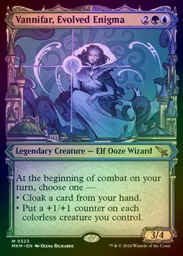 進化した謎、ヴァニファール　統率者デッキ　構築済み　EDH MTG FOIL】【英】進化した謎、ヴァニファール/Vannifar, Evolved Enigma[No