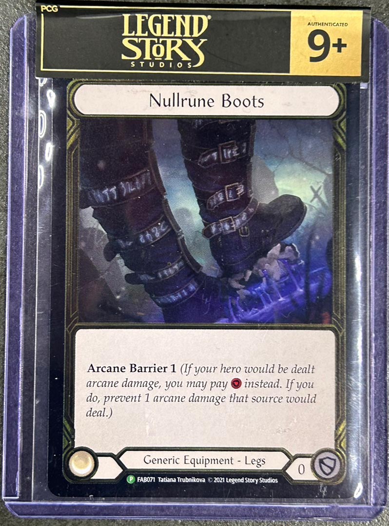 Gold Foil》[Generic]Nullrune Boots [P]《プロモ版》[※包装未