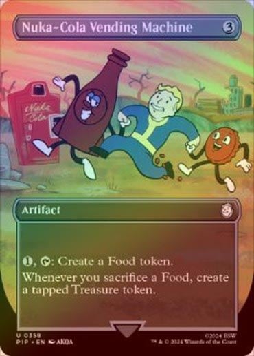 FOIL】【英】ヌカコーラ自動販売機/Nuka-Cola Vending Machine[無色U