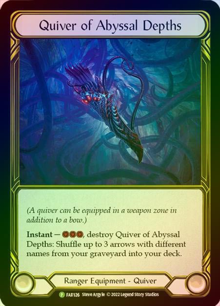 Gold Foil》[Ranger]Quiver of Abyssal Depths [P]《プロモ版》[※包装