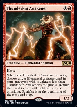 ���ò��ʡ��ץ���ޡ����ա��ڱѡ���²�θƤӳФޤ�/Thunderkin Awakener[��R]��M20��