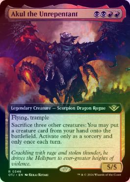 【最安値】 mtg AFR 英語版 3枚セット 神話伝説のドラゴン foil 拡張アート版 マジック：ザ・ギャザリング