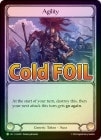 ��Cold Foil��[Generic]Agility [P]�ԥץ����ǡ�
