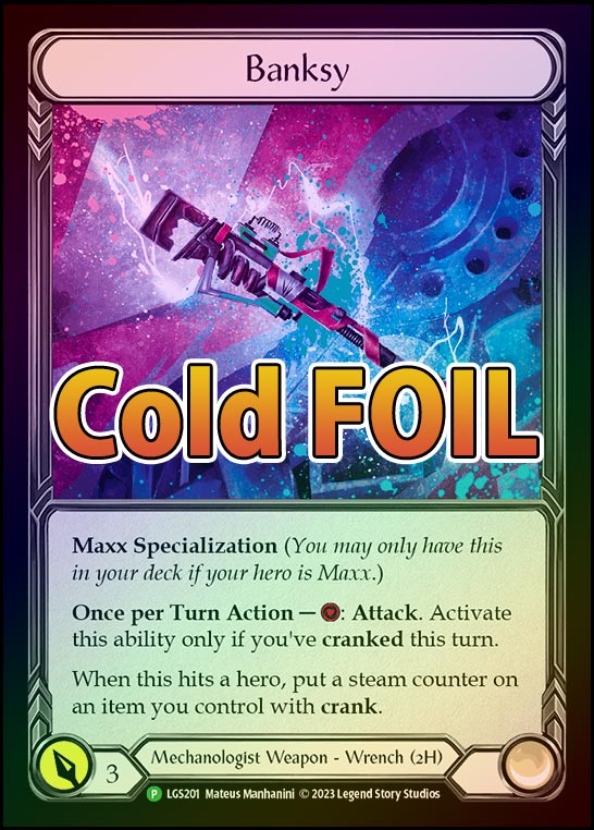 Cold Foil》[Mechanologist]Banksy [P]《プロモ版》 | Flesh and Blood