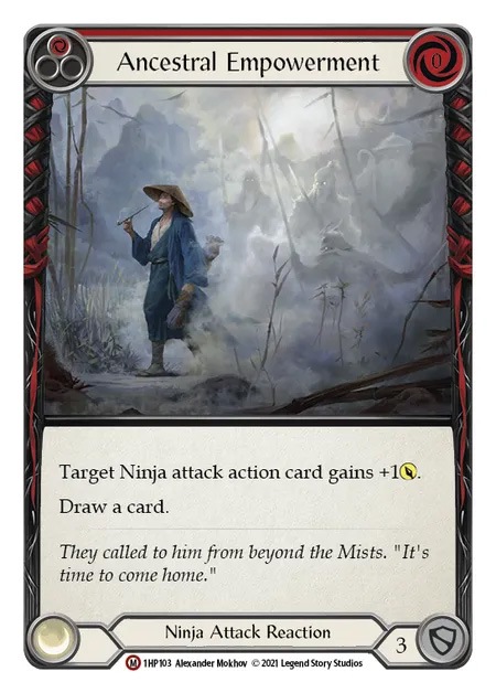 Ninja]Ancestral Empowerment [M]《HP1》 | Flesh and Blood,シングル