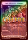 Cold FoilաԱѡ[롦Ż]̴֤β /[Mystic Assassin]Mask of Recurring Nightmares [L]MST[Extended Art]