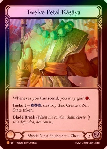 Rainbow Foil》《英》[神秘・忍者]十二花弁の袈裟 /[Mystic Ninja 