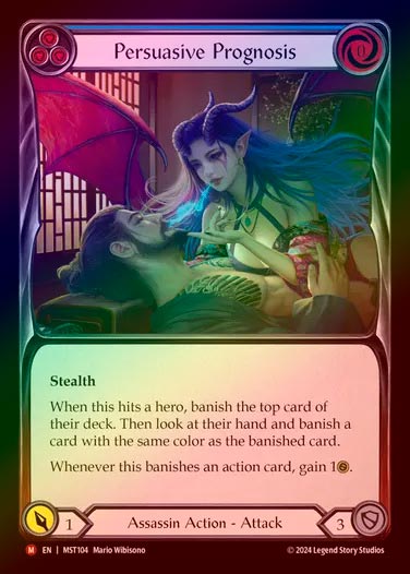Rainbow Foil》《英》[暗殺者]惹きつける予後 /[Assassin]Persuasive