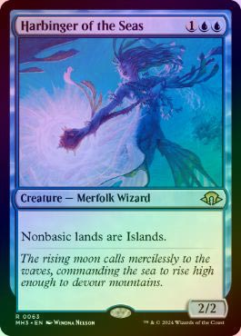 MTG 海の先駆け マーフォーク EX+]潮流の先駆け/Harbinger of