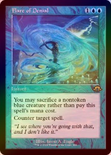 MTG MTG 拒絶の閃光　英語　foil MTG MTG 拒絶の閃光 英語 foil FOIL】【英】拒絶の閃光/Flare of