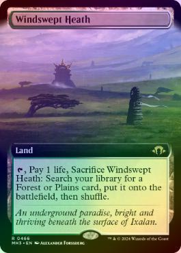 吹きさらしの荒野　拡張foil 3枚 吹きさらしの荒野 拡張foil 3枚 吹きさらしの荒野 [MH3_BF] Foil