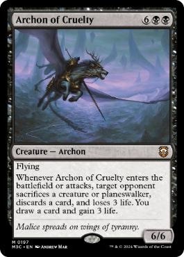 英】残虐の執政官/Archon of Cruelty[黒R]【M3C】 | モダン以下・特殊