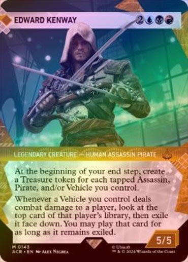 FOIL】【英】エドワード・ケンウェイ/Edward Kenway[多色MR]【ACR