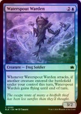 ��FOIL�ۡڱѡ�ε�����ֿ�/Waterspout Warden[��C]��BLB��