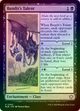 ��FOIL�ۡڱѡۻ�±�κ�ǽ/Bandit's Talent[��U]��BLB��