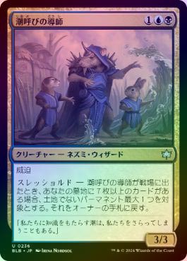 ��FOIL�ۡ�����Ĭ�ƤӤ�Ƴ��/Tidecaller Mentor[¿��U]��BLB��