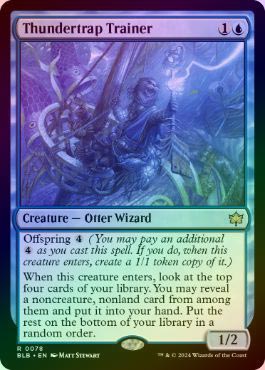 MTG 稲妻罠の教練者 ショーケース foil 【公式通販】