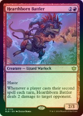 ��FOIL�ۡڱѡۤ��ޤ����ޤ����Ʈ��/Hearthborn Battler[��R]��BLB��