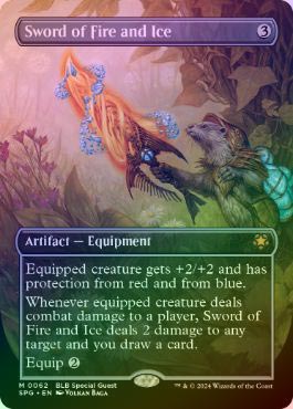 Yahoo!オークション - MTG 火と氷の剣⁄Sword of Fire and Ice 英語版