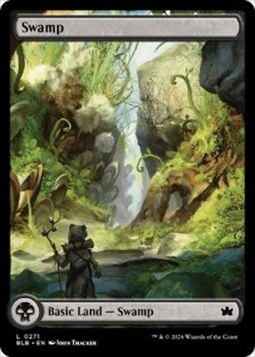 MTG 基本土地 アングルード 沼 Swamp 4枚セット - メルカリ α版