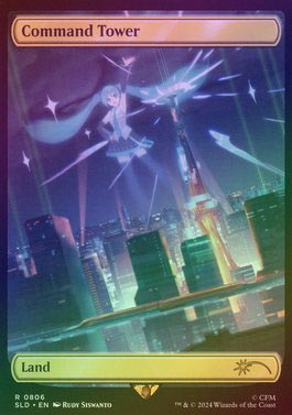 FOIL】【英】統率の塔/Command Tower[No.0806][土地P]【SLD】 | プロモ