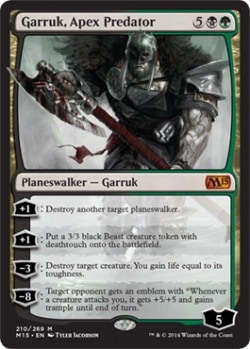 ���ò��ʡ�����EX���ڱѡ�ĺ���Ῡ�ԡ����饯/Garruk, Apex Predator[��MR]��M15��