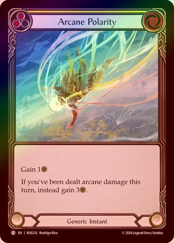 Rainbow Foil》《英》[汎用] 秘術の極性/[Generic]Arcane Polarity [黄