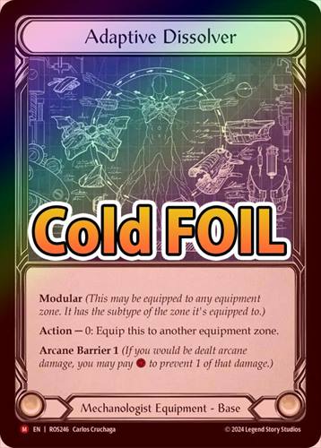 FaB 【Cold Foil】[機械技師] 適応の分解器 Cold Foil》《英》[機械技師] 適応の分解器/[Mechanologist]Adaptive