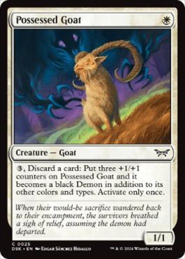 �ڱѡۼ���ᤫ�줿����/Possessed Goat[��C]��DSK��