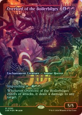 ボイラービルジの大主 foil 4枚セット mtg フルFOIL ジャパン