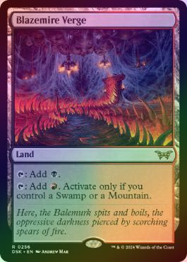 MTG ブレイズマイアの境界　ボーダーレス　foil Foil】(339)□ボーダーレス□《燃え上がるニブルヘイム
