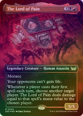 FOIL】【英】苦痛の王/The Lord of Pain[多色MR]【DSC】[ボーダーレス