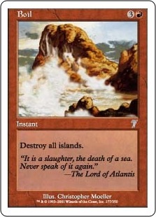 MTG]沸騰/Boil(7ED/第7版)Foil英語版