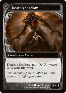 【MB2】死の影　未来枠foil 英】死の影/Death's Shadow[黒R]【MB2】[未来予知 枠] | モダン