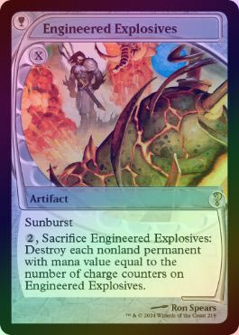 仕組まれた爆薬 foil マジック：ザ・ギャザリング Foil】《仕組まれた